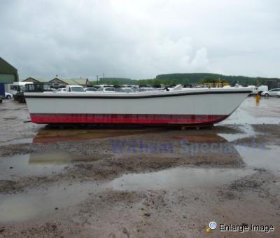 hull boat utility twin mod sales dive